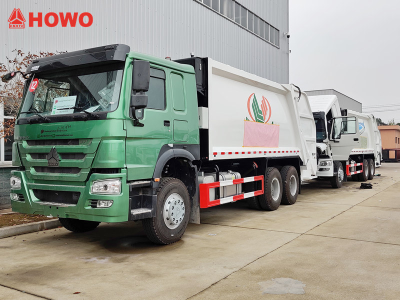 HOWO rear loader truck for sale