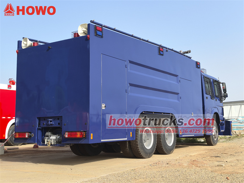 HOWO 6X6 Armored Riot Control Vehicle 10m3
