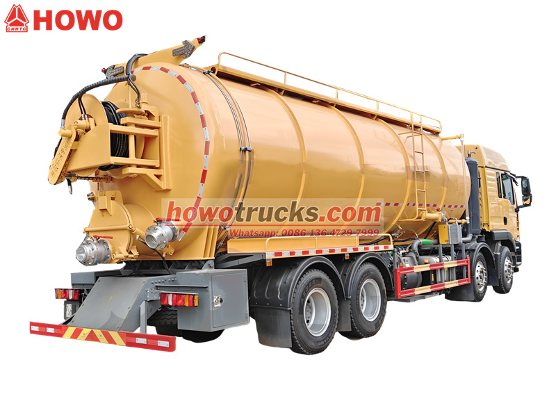 HOWO 20000L sewage suction truck