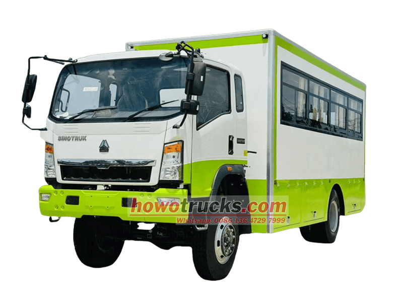 Howo 4x4 lastbil