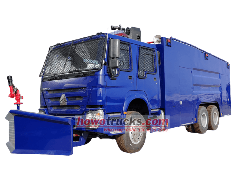 Howo 6x6 militärlastbil