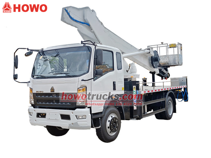 Howo 154HP aerial platform truck