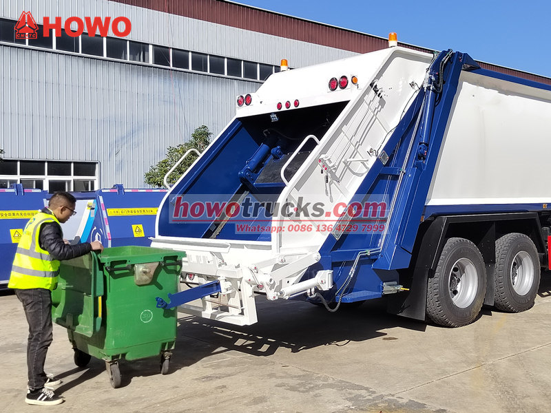 HOWO 20 cubic refuse compactor
