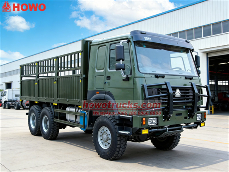Howo off raod 20tons cargo truck