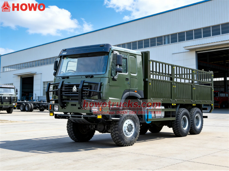 Howo off road 20tons cargo truck