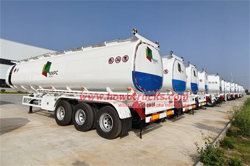 Factory price diesel tanker semi-trailer