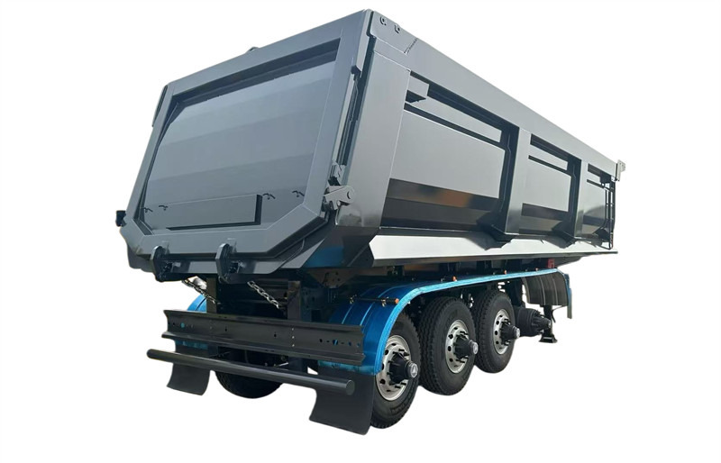 africa 70 T heavy dumper semitrailer with 4 axles