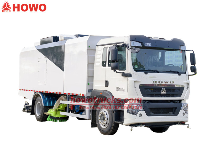 Howo TX heavy sweeper truck