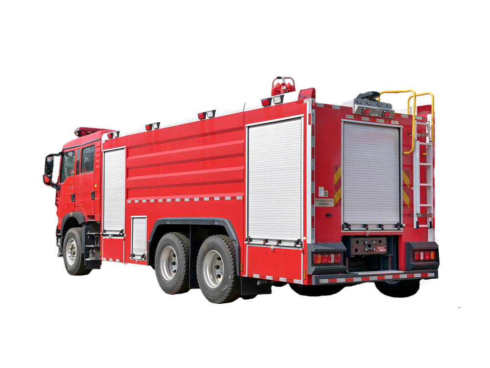 howo 6x4 water fire truck