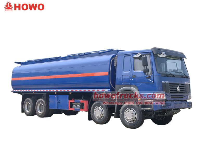 HOWO Euro 2 emission steel tanker fuel truck - CS LASTBILAR