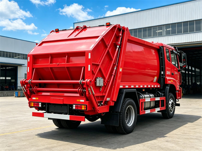 HOWO garbage compactor truck