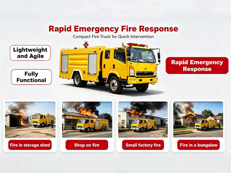 HOWO light fire truck HOWO light fire truck